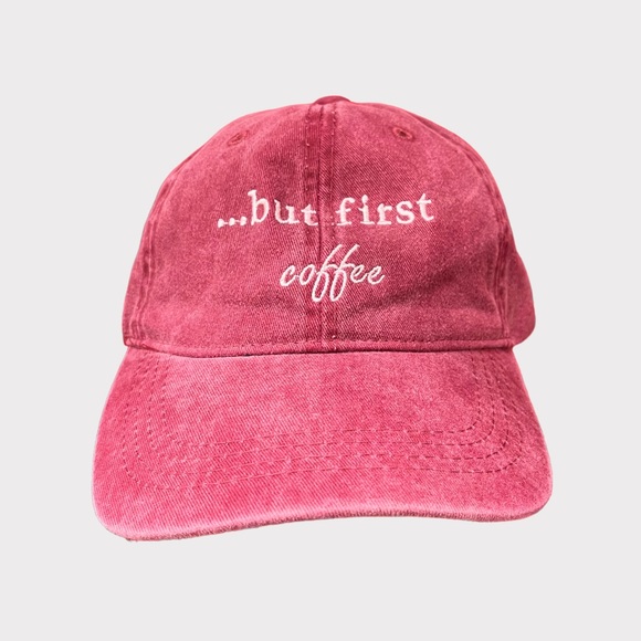 Marcus Adler Accessories - …But First Coffee Baseball Cap Hat